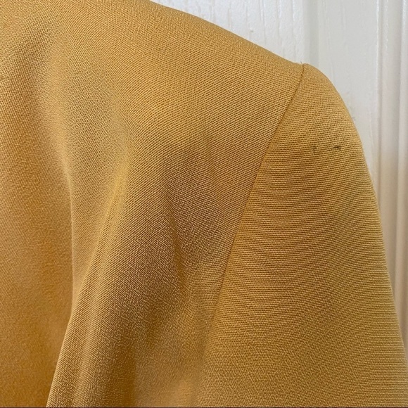 Vintage Suit Buttery soft yellow high-rise two-piece suit size 6 - Picture 15 of 15